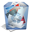 Recycle Bin Full Icon icon